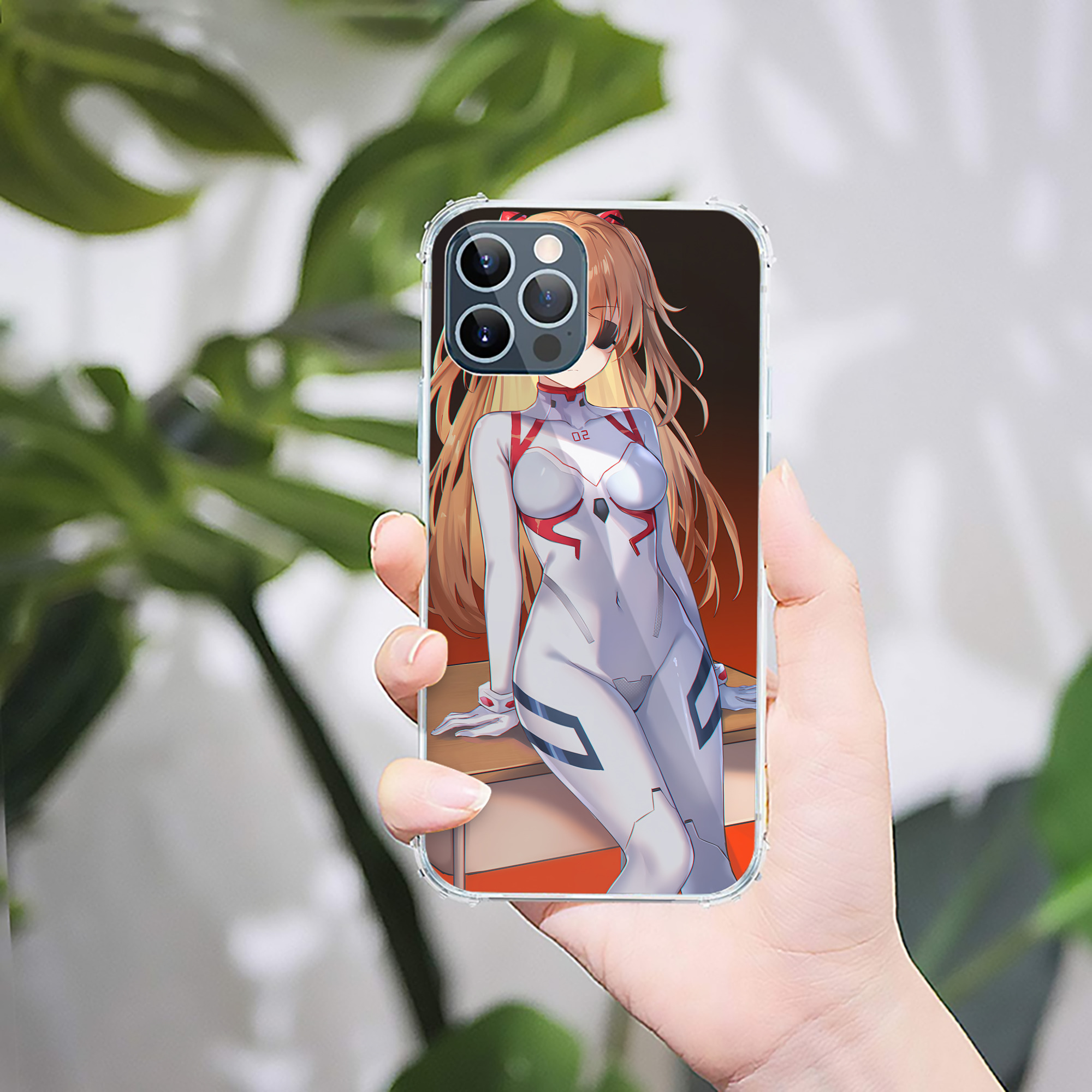 （画像用） EVA 新世紀エヴァンゲリオン 【iPhone 12シリーズ対応】透明スマホケース（クリアソフトケース）